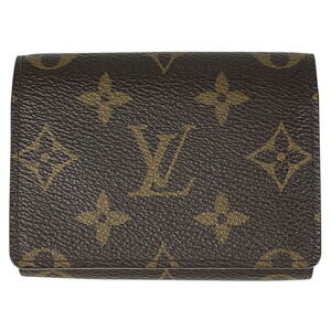 Louis Vuitton Envelope Carte Wallet Monogram Brown